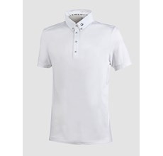 EQODE MENS COMPETITION POLO SS WHITE XL