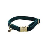 KENTUCKY-DOG-HALSBAND-VELVET-EMERALD-XS