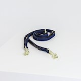 KENTUCKY-DOG-LEIBAND-GEVLOCHTEN-NAVY-2M