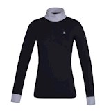 KL-CLASSIC-LADIES-SHOW-SHIRT-NEW-LS-NAVY-S